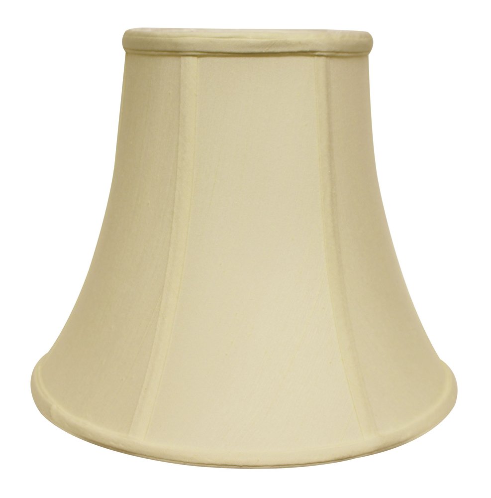 Ivory Monay Shantung Silk Bell Lamp Shade