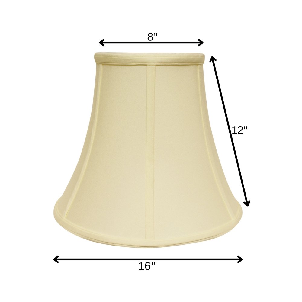 Ivory No Slub Innsbruck Bell Lamp Shade