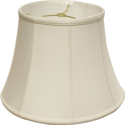 Off White Monay Shantung Silk Bell Lamp Shade