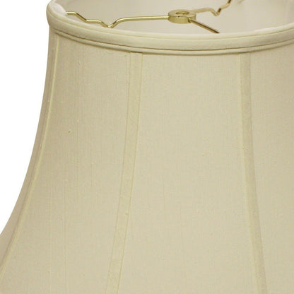Ivory Monay Shantung Silk Bell Lamp Shade