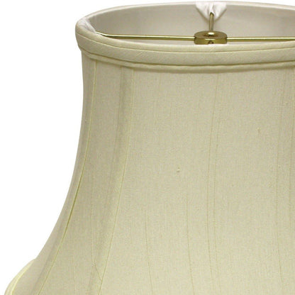 Ivory Monay Shantung Silk Oval Lamp Shade