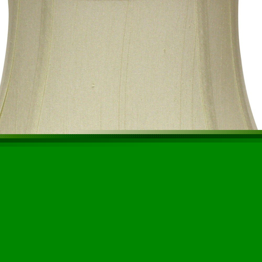 Ivory Monay Shantung Silk Oval Lamp Shade