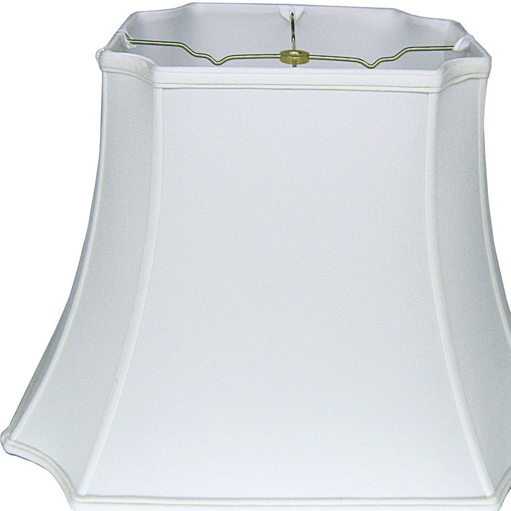 Snow Shantung Silk Lamp Shade