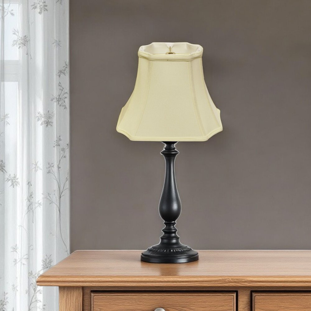 Ivory Shantung Silk Lamp Shade