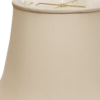 Champagne Pongee Silk Bell Lamp Shade