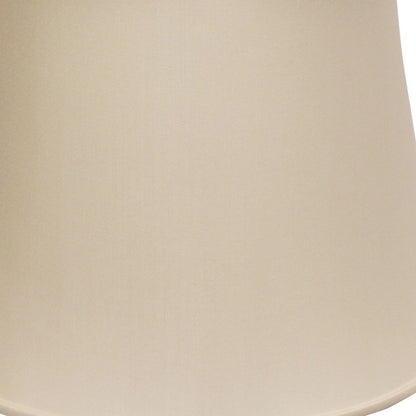 Champagne Pongee Silk Bell Lamp Shade