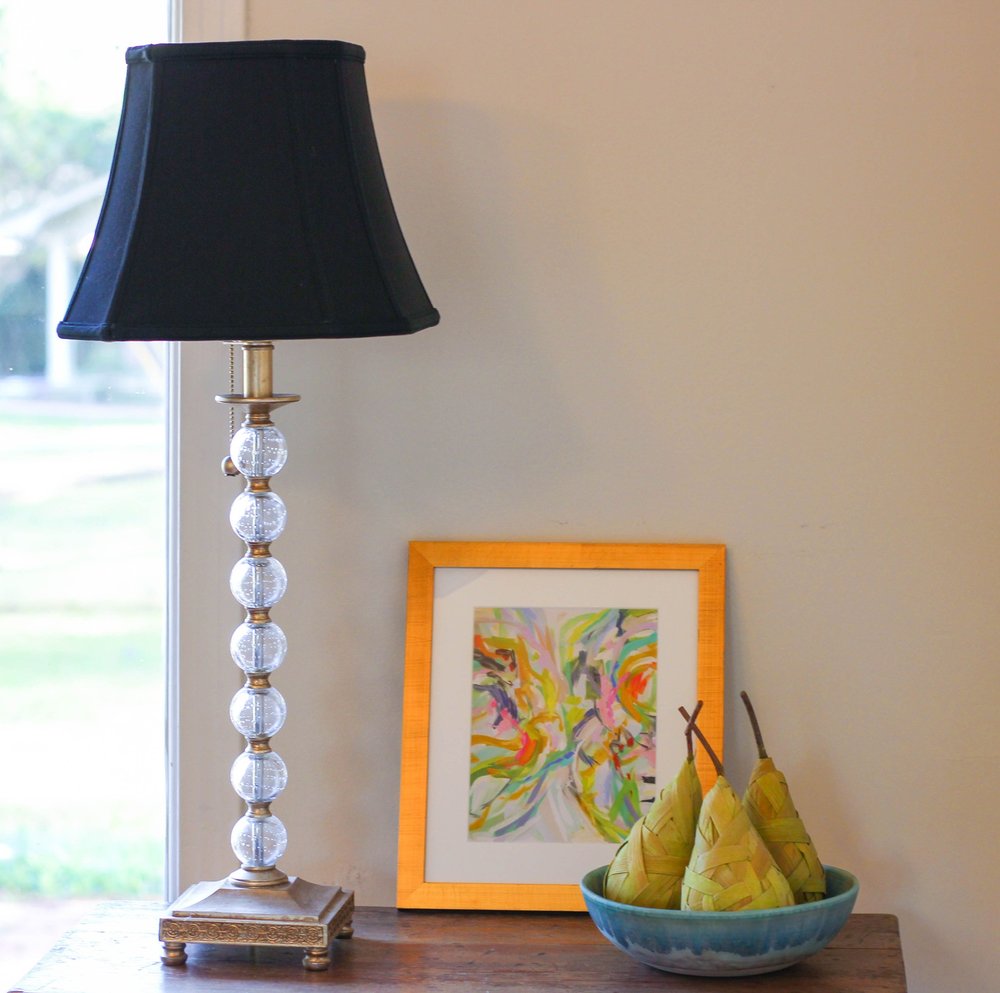 Black No Slub Innsbruck Square Lamp Shade