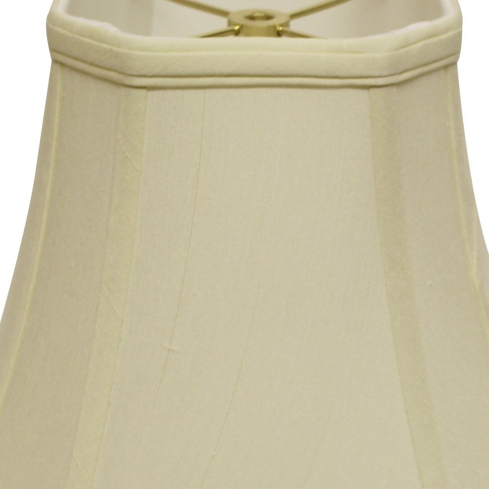 Ivory Monay Shantung Silk Square Lamp Shade