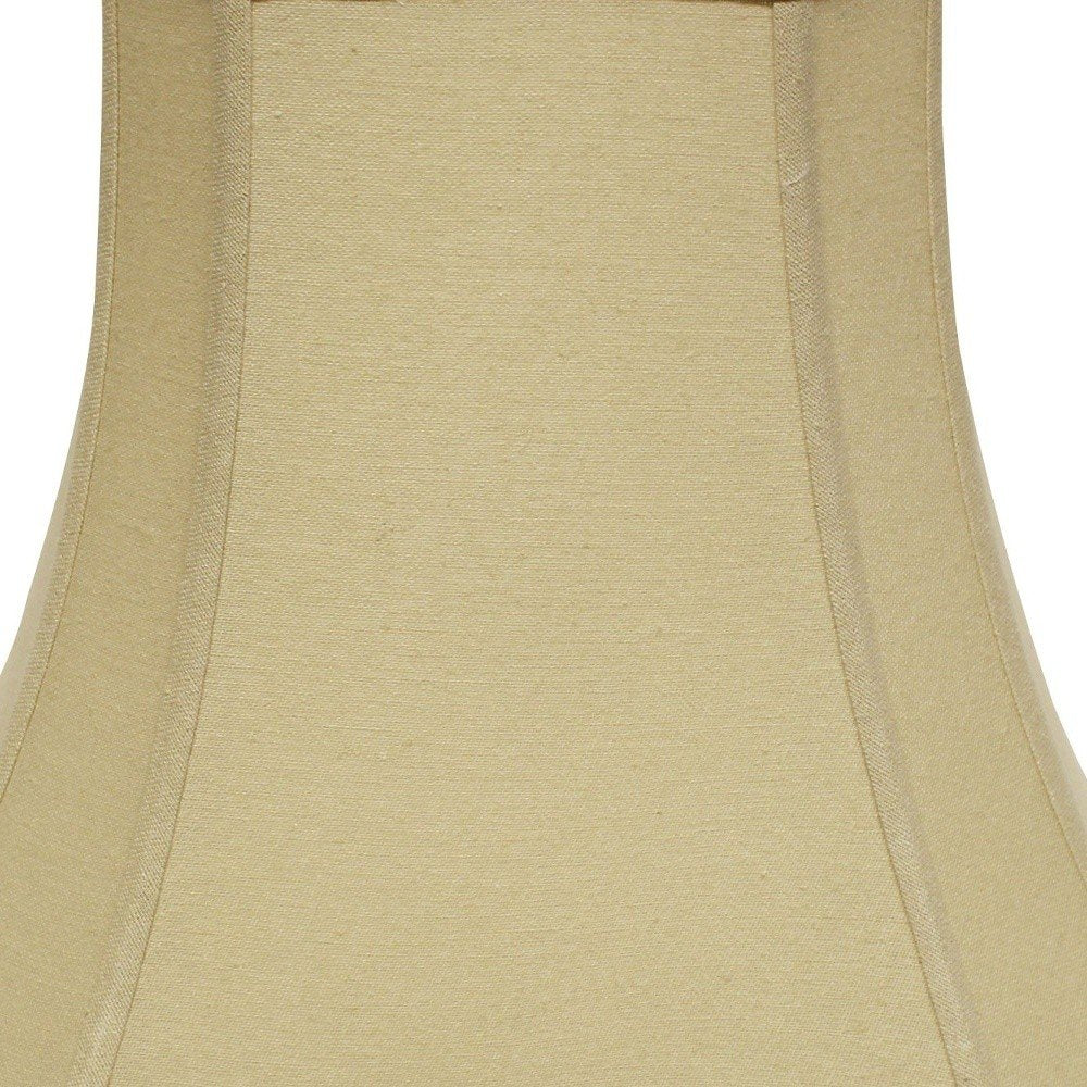 Tan Linen Square Lamp Shade