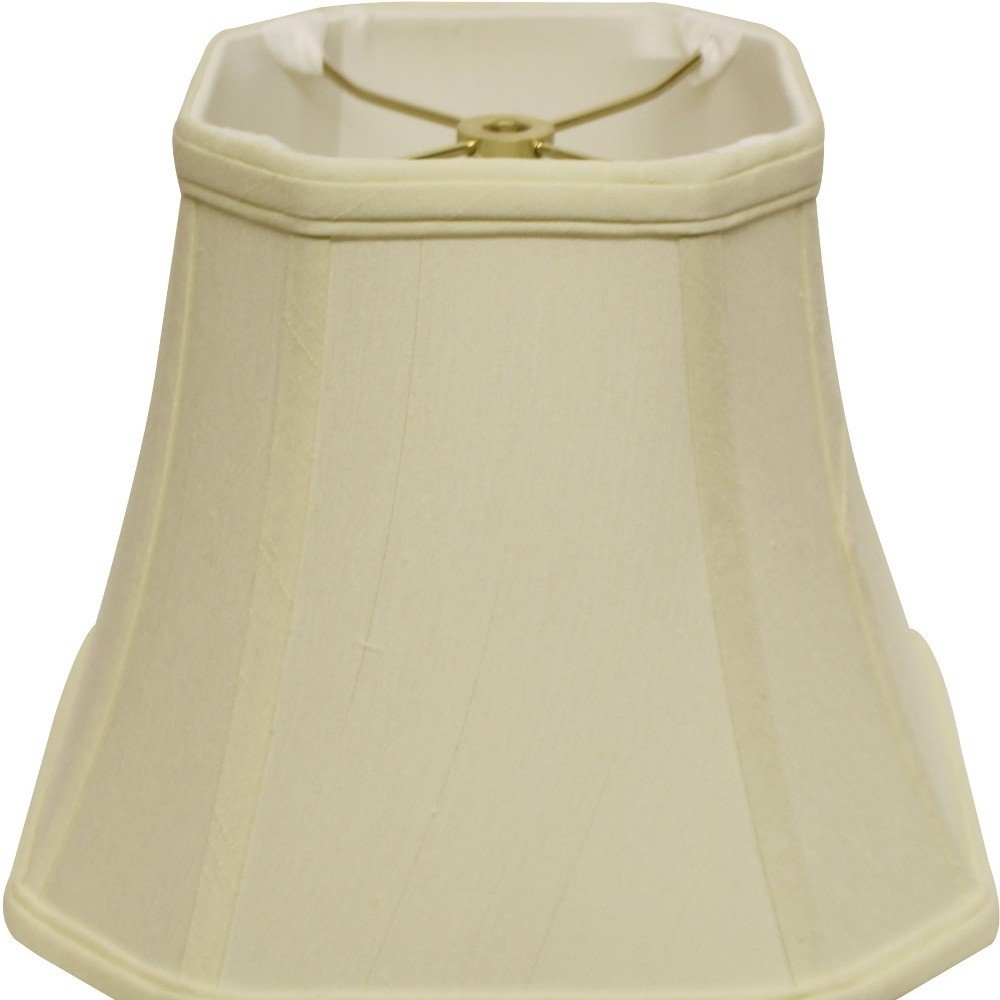 Ivory Monay Shantung Silk Square Lamp Shade
