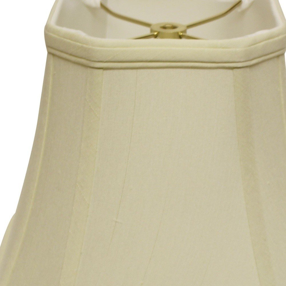 Ivory Monay Shantung Silk Square Lamp Shade