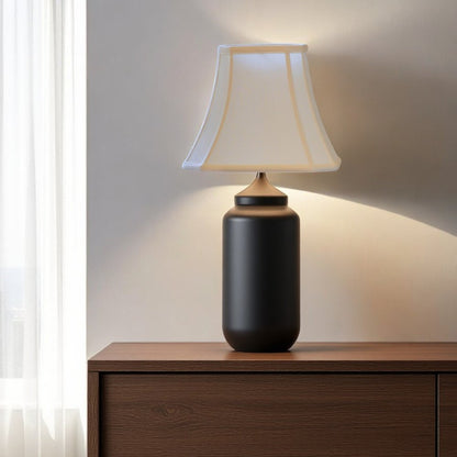 Ivory Monay Shantung Silk Bell Lamp Shade