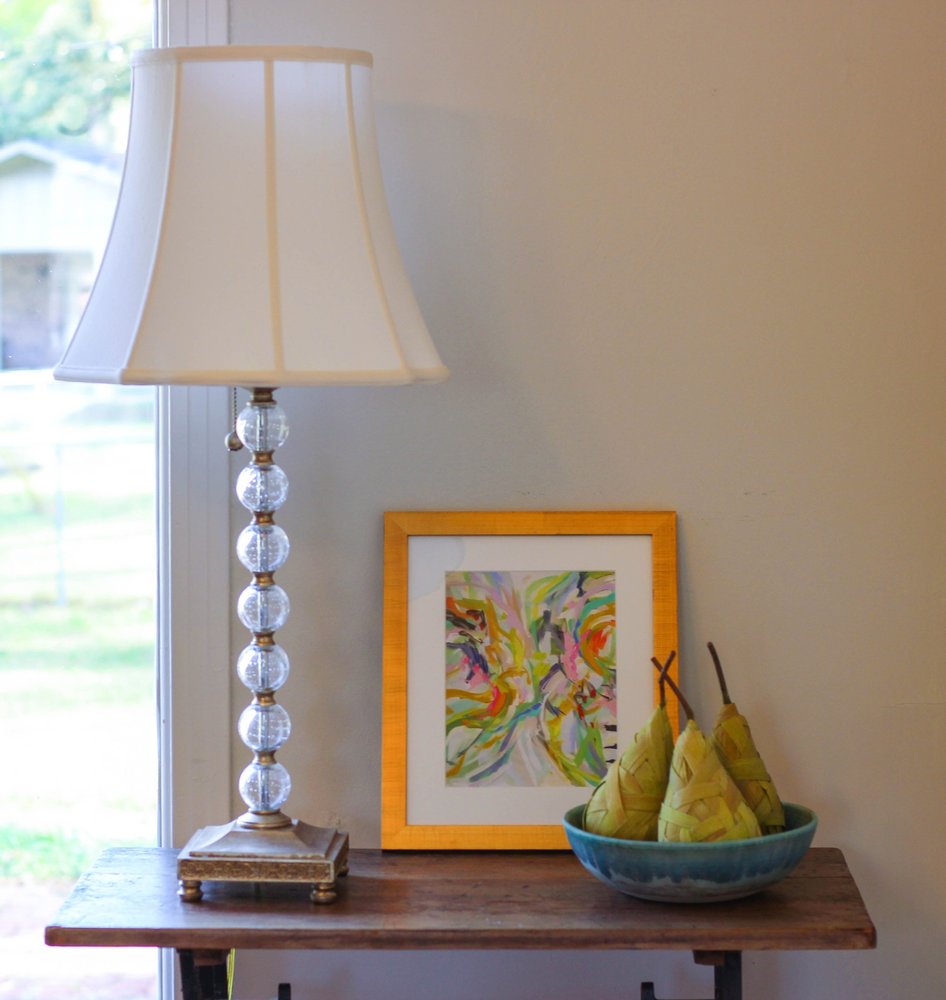 White Monay Shantung Silk Bell Lamp Shade