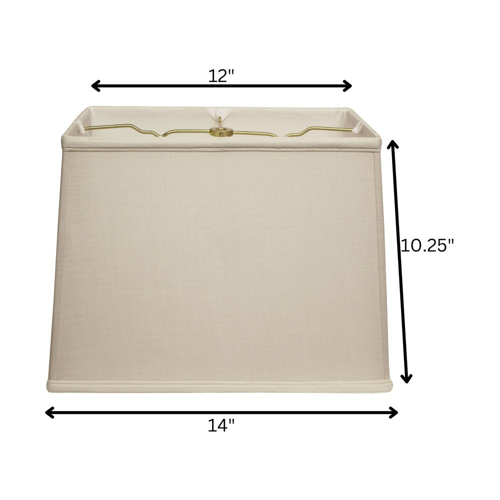 Vanilla Linen Lamp Shade