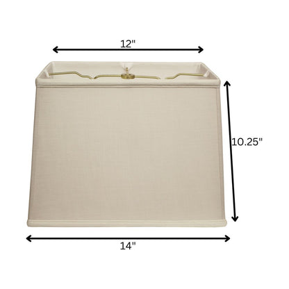 Vanilla Linen Lamp Shade