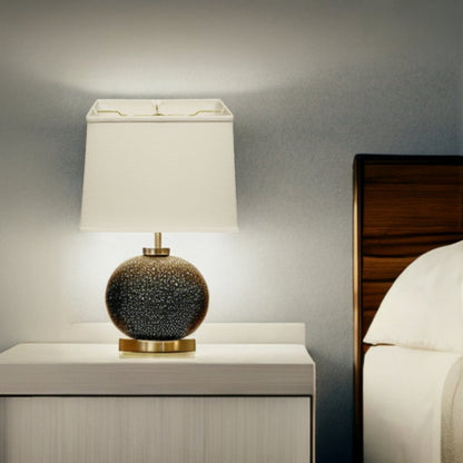 White Linen Lamp Shade