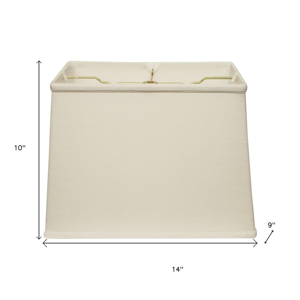 White Linen Lamp Shade