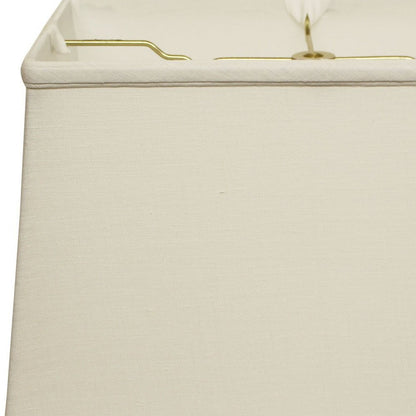 White Linen Lamp Shade