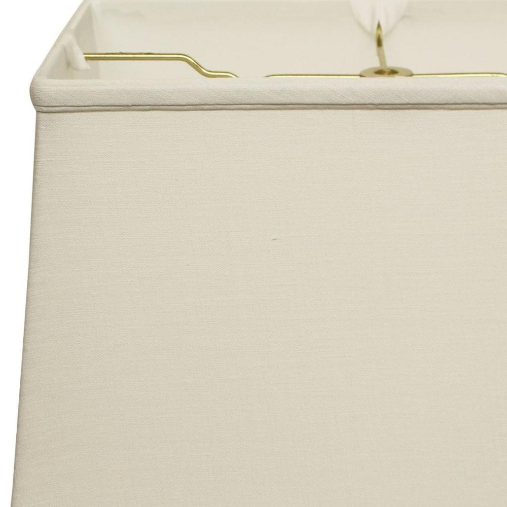 White Linen Lamp Shade