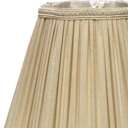 Taupe Shantung Silk Square Lamp Shade