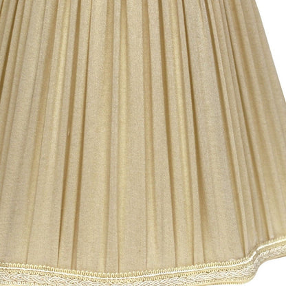 Taupe Shantung Silk Square Lamp Shade