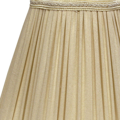 Taupe Shantung Silk Square Lamp Shade