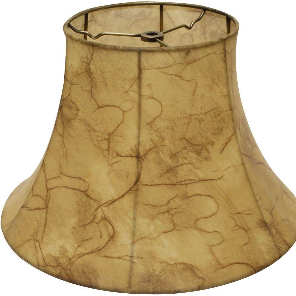 Light Yellow Parchment Bell Lamp Shade