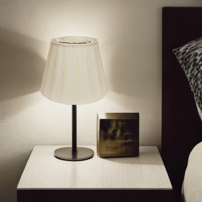 Ivory Shantung Silk Empire Lamp Shade