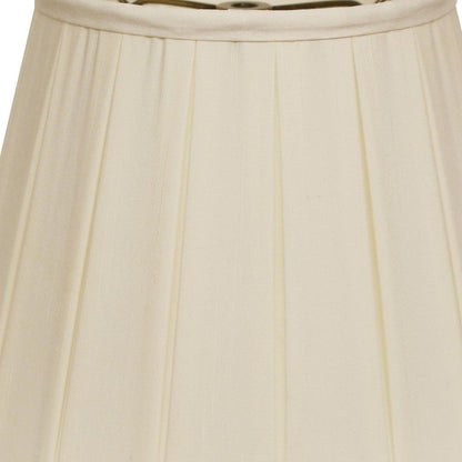 Ivory Shantung Silk Empire Lamp Shade