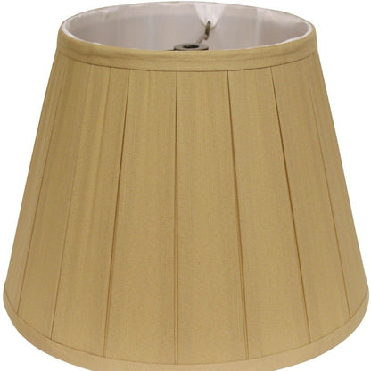 Camel Shantung Silk Empire Lamp Shade
