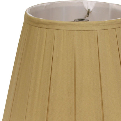 Camel Shantung Silk Empire Lamp Shade
