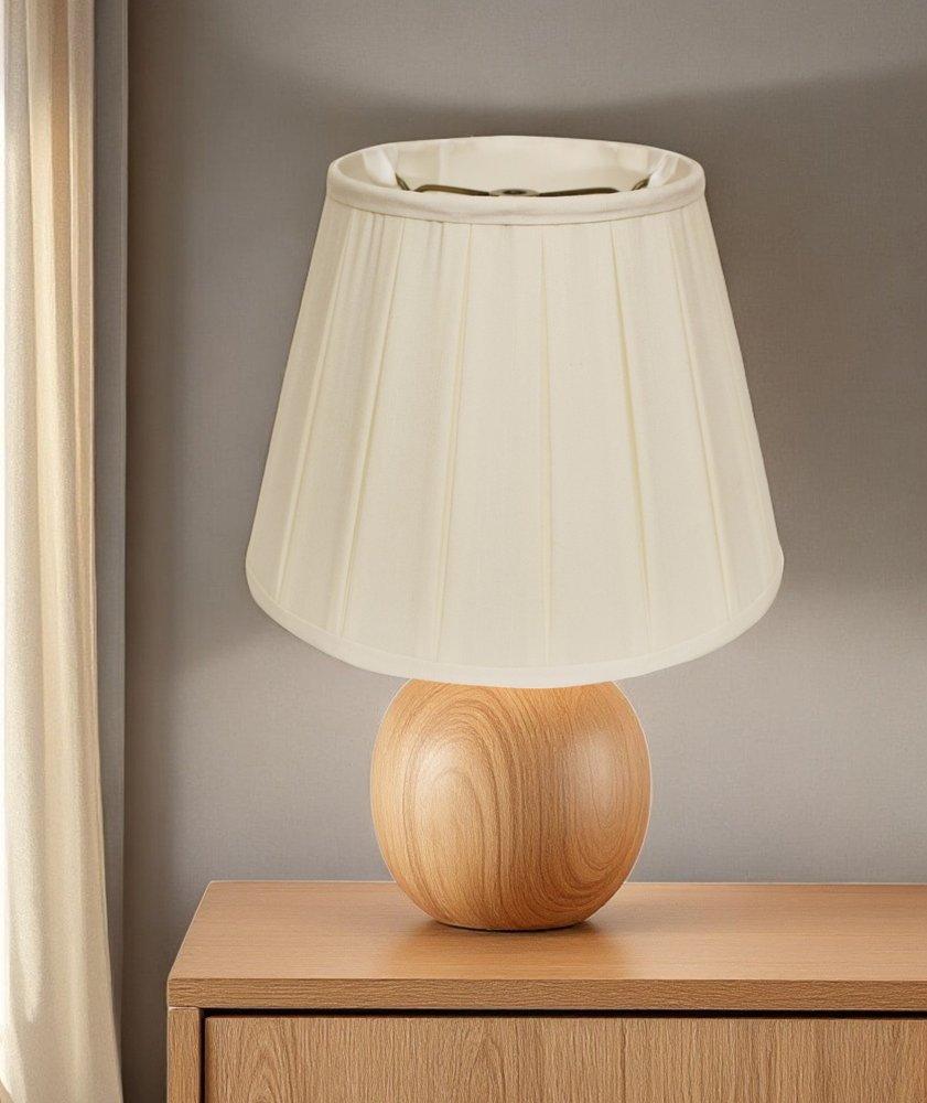 Ivory Shantung Silk Empire Lamp Shade