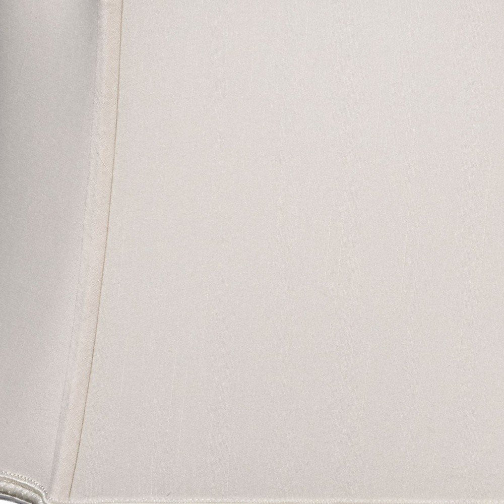 Cream Shantung Silk Oval Lamp Shade