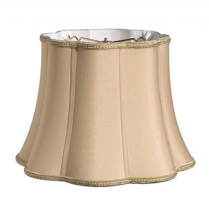Gold Shantung Silk Novelty Lamp Shade