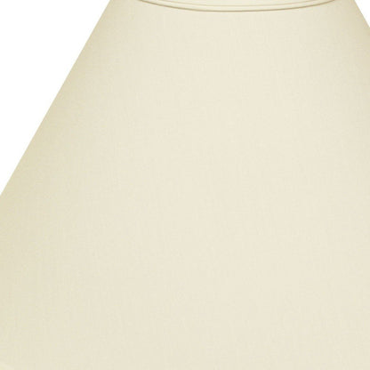 Ivory No Slub Innsbruck Print Cone Lamp Shade