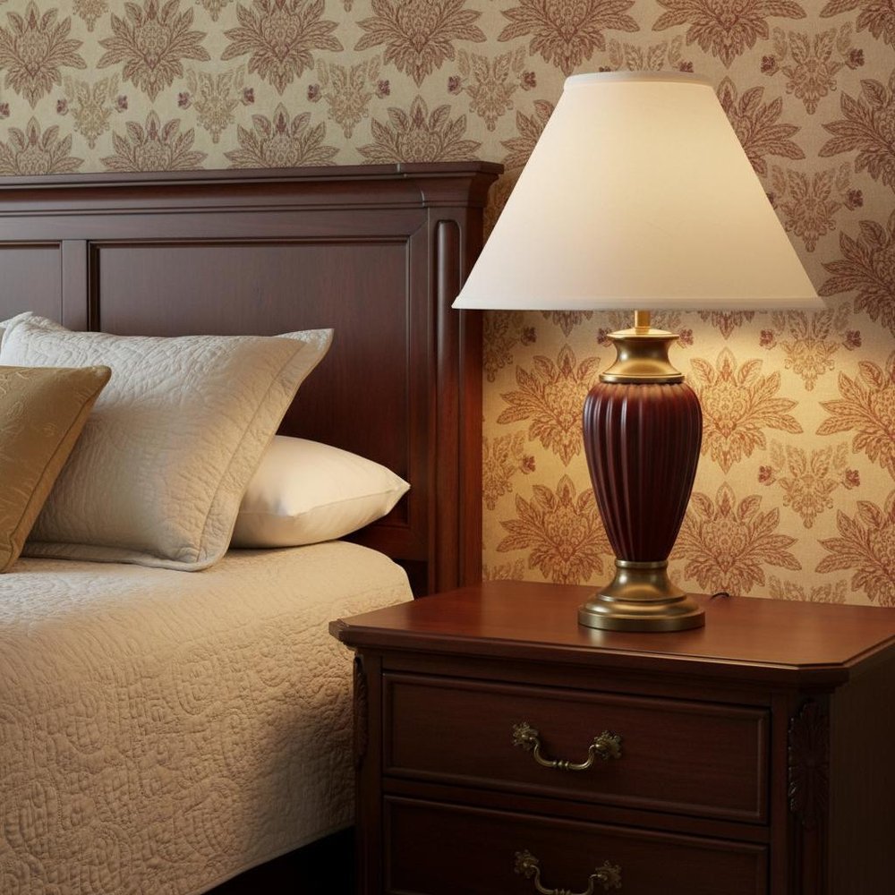 White No Slub Innsbruck Cone Lamp Shade