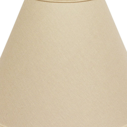 Beige Linen Cone Lamp Shade
