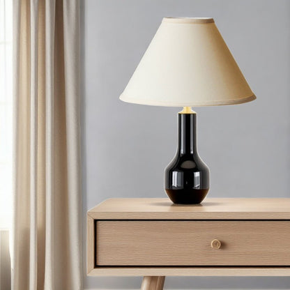 Beige Linen Cone Lamp Shade