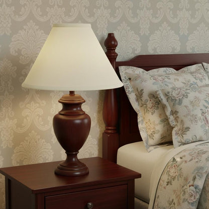 Ivory No Slub Innsbruck Cone Lamp Shade