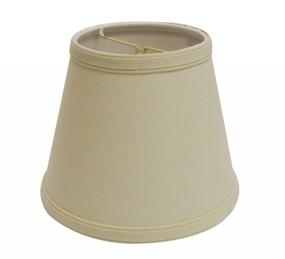 Beige Linen Empire Lamp Shade