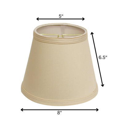 Beige No Slub Innsbruck Empire Lamp Shade