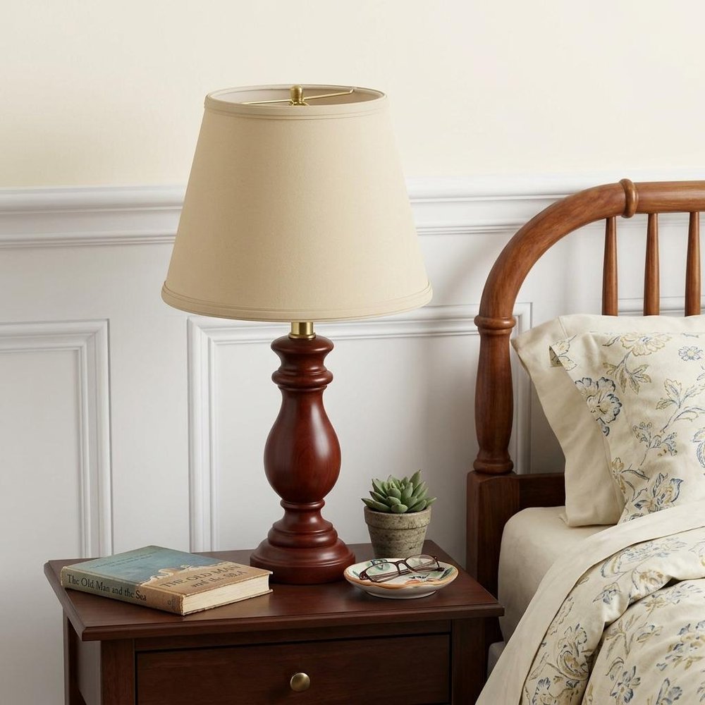 Beige No Slub Innsbruck Empire Lamp Shade