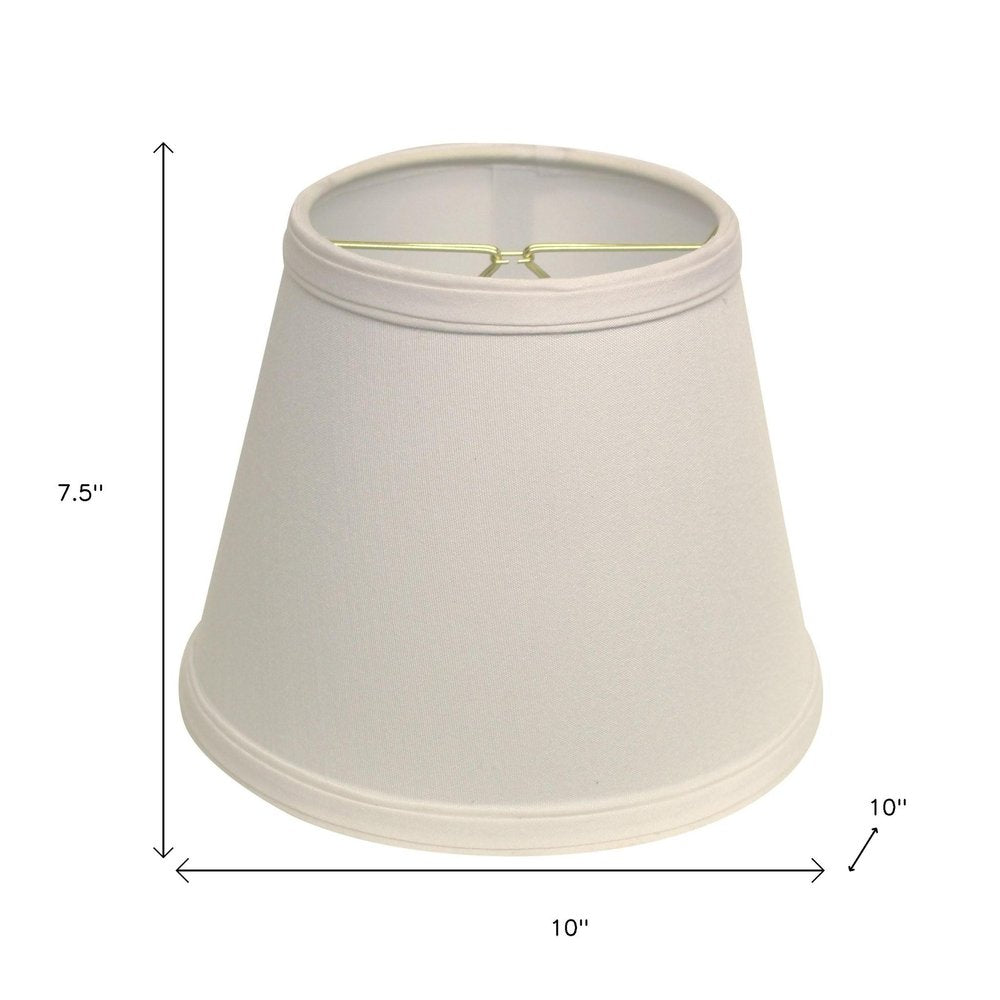 White No Slub Innsbruck Empire Lamp Shade