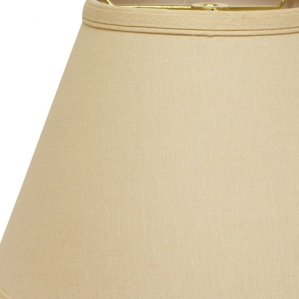 Beige Linen Empire Lamp Shade