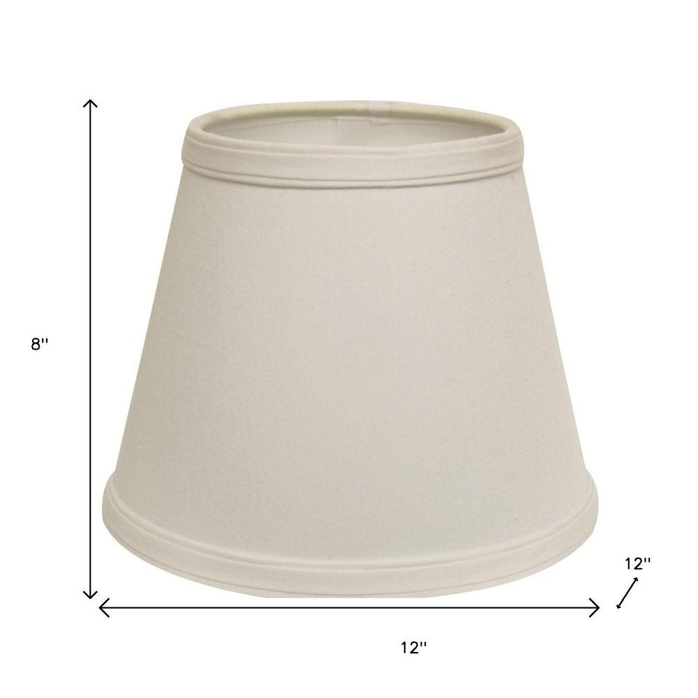 White No Slub Innsbruck Empire Lamp Shade