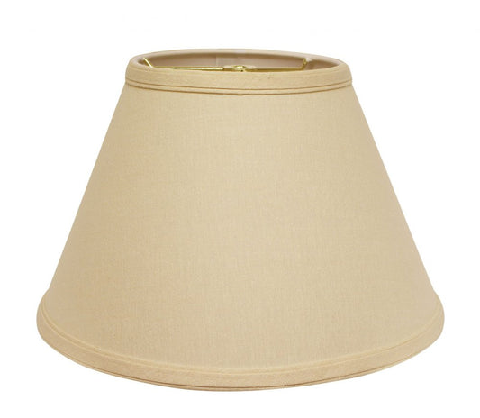 Beige Linen Empire Lamp Shade