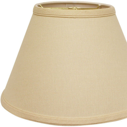Beige Linen Empire Lamp Shade