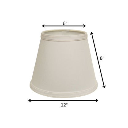 White No Slub Innsbruck Empire Lamp Shade