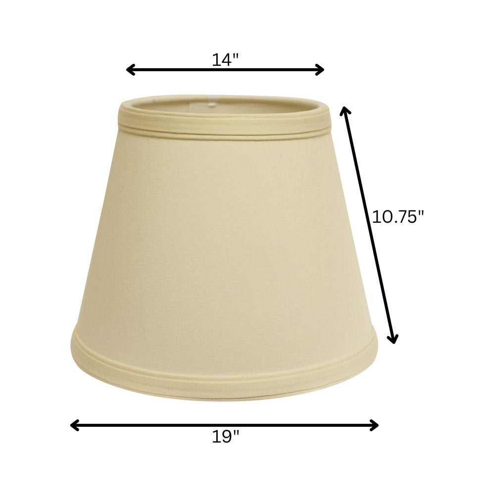 Ivory No Slub Innsbruck Empire Lamp Shade