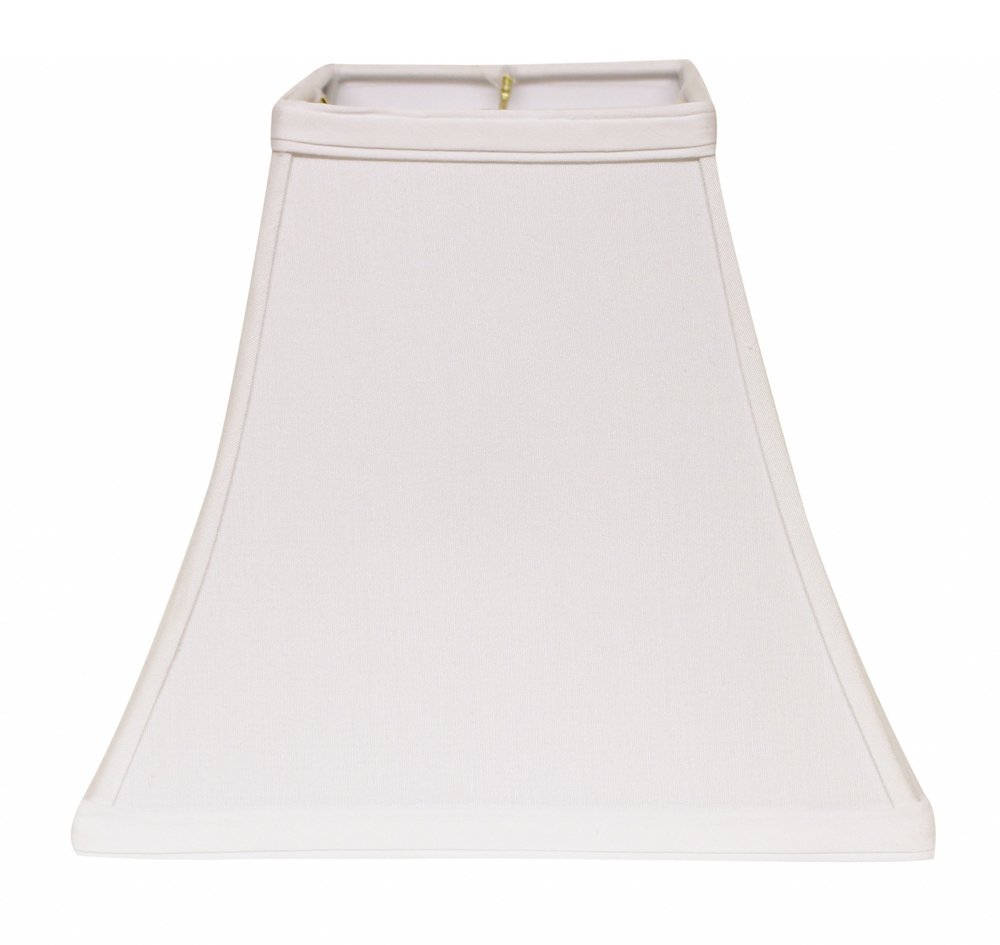 White No Slub Innsbruck Square Lamp Shade